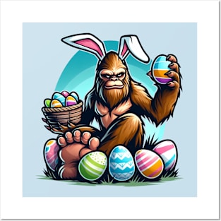 Bigfoot Bunny Posters and Art